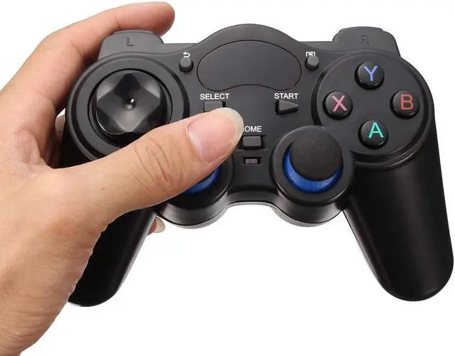 Alt view image 7 of 7 - USB Wireless Gaming Controller Gamepad for PC/Laptop Computer(Windows XP/7/8/10) & PS3 & Android & Steam (Black)