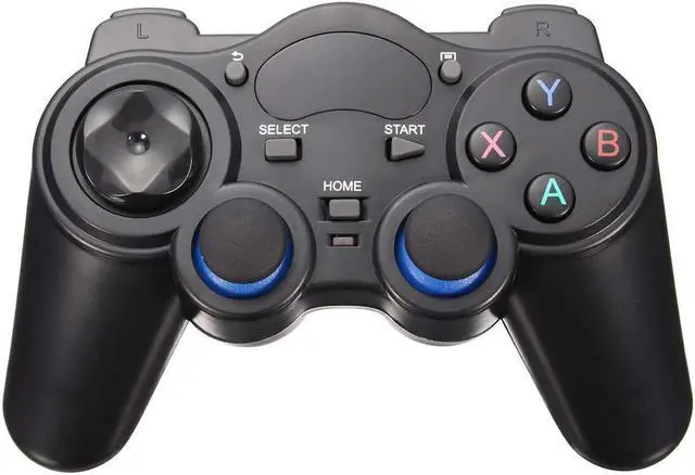 Main image of USB Wireless Gaming Controller Gamepad for PC/Laptop Computer(Windows XP/7/8/10) & PS3 & Android & Steam (Black)