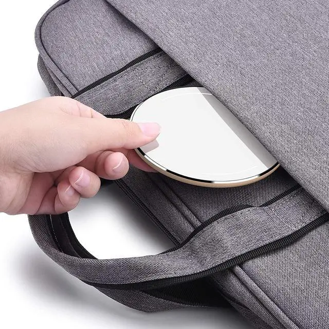 Alt view image 7 of 7 - Wireless Charger Ultra Thin Aviation Aluminum CNC Unibody Fast Charging Pad Gold (NO AC Adapter)