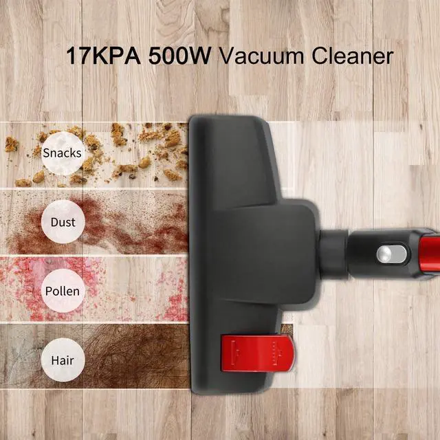 Alt view image 7 of 7 - Vacuum Cleaner Corded 17000PA 3 in 1 Stick Vacuum Cleaner with HEPA Filter Lightweight for Home Hard Floor