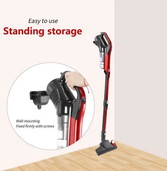 Alt view image 2 of 7 - Vacuum Cleaner Corded 17000PA 3 in 1 Stick Vacuum Cleaner with HEPA Filter Lightweight for Home Hard Floor