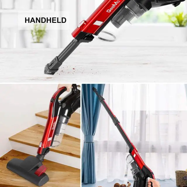 Alt view image 6 of 7 - Vacuum Cleaner Corded 17000PA 3 in 1 Stick Vacuum Cleaner with HEPA Filter Lightweight for Home Hard Floor