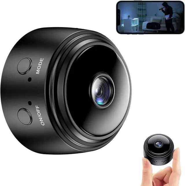 Main image of Mini Spy Hidden Camera WiFi Wireless Small Video Camera Full HD 1080P Night Vision Motion Detection Security Nanny Surveillance Cam Covert Cameras with App for Home Indoor Outdoor
