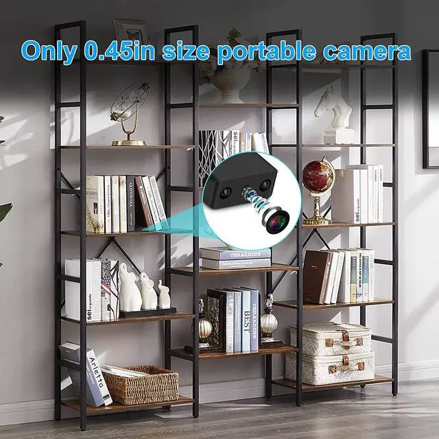 Alt view image 7 of 7 - Mini WiFi Wireless Camera Hidden Camera - Security Cameras Small 1080p HD Nanny Cam with Night Vision, Motion Detection,Remote Viewing for Security with iOS,Android Phone APP