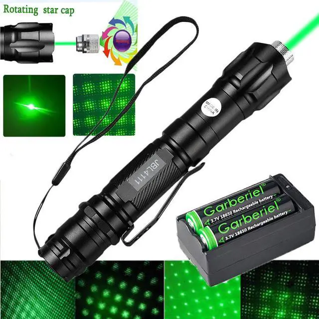 Main image of Military High Power Tactical 532nm Green Iaser Pointer Pen with Rechargeable 18650 Battery&Charger for Teaching,Camping,Outdoor