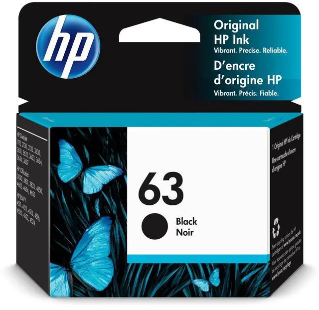 Alt view image 8 of 20 - HP F6U62AN#140 63 Original Ink Cartridge Black