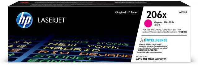 Alt view image 6 of 20 - HP 206X W2113X High Yield Original LaserJet Toner Magenta