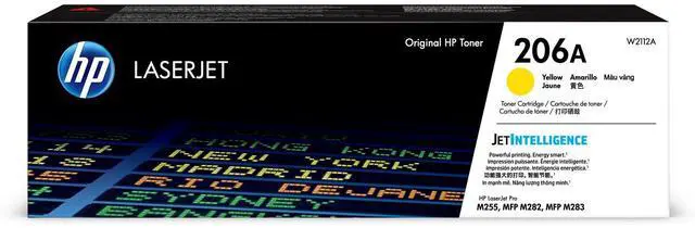 Alt view image 2 of 20 - HP 206A W2112A Original LaserJet Toner Yellow