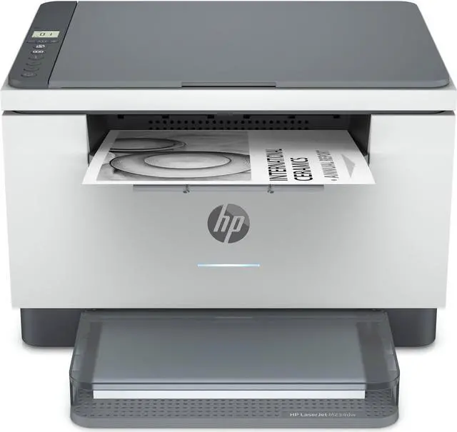 Alt view image 14 of 20 - HP LaserJet MFP M234dw Laser Printer, Black And White Mobile Print, Copy, Scan