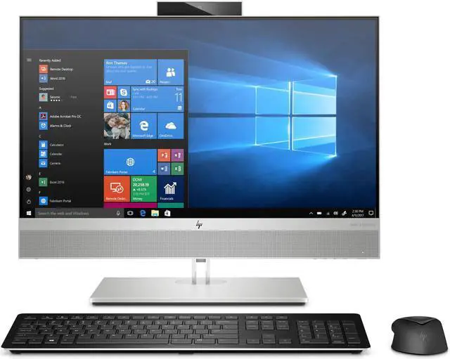 Alt view image 3 of 6 - HP EliteOne 800 G6 All-in-One Computer - Intel Core i5 10th Gen i5-10500 Hexa-core (6 Core) 3.10 GHz - 8 GB RAM DDR4 SDRAM - 256 GB SSD - 23.8" - Desktop - Intel UHD Graphics 630 DDR4 SDRAM - Eng