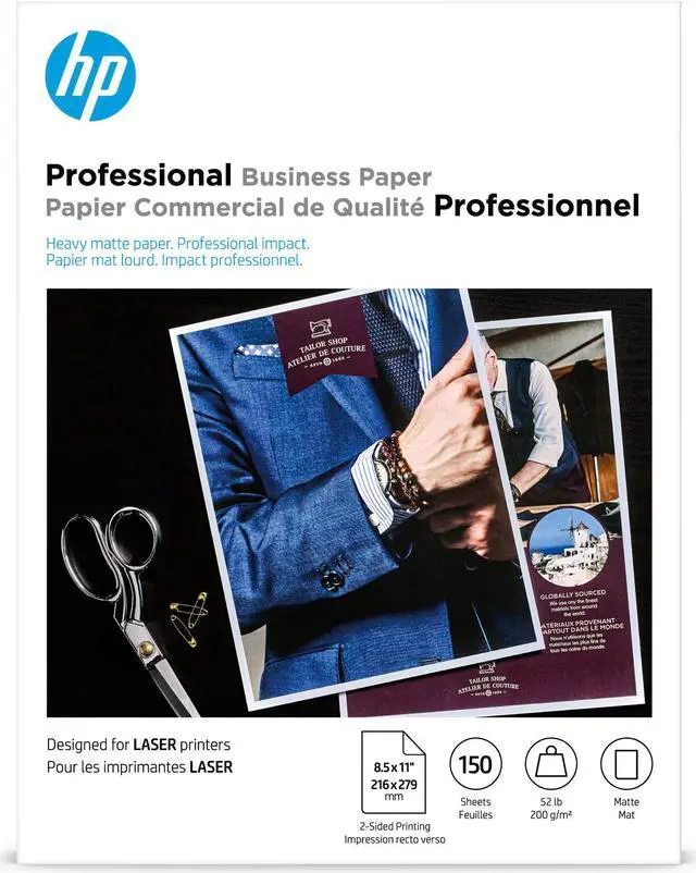 Alt view image 11 of 20 - HP Professional Business Matte Brochure Paper 4WN05A