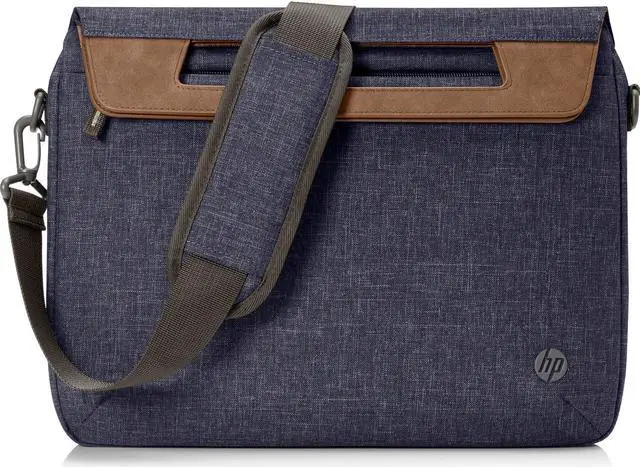 Alt view image 2 of 18 - HP PAV RECYCLED 14 NAVY BRIEF CASE CAN