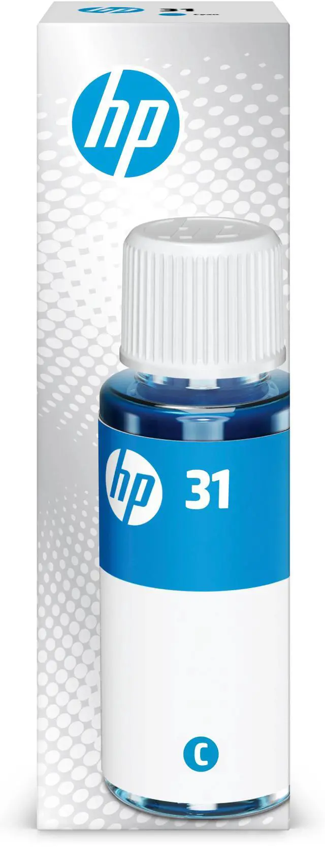 Alt view image 3 of 16 - HP 31 Cyan Standard Yield Ink Cartridge Refill (1VU26AN)