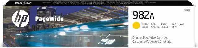 Alt view image 13 of 20 - HP 982A (T0B25A) Yellow Original PageWide Cartridge