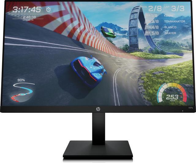 Alt view image 4 of 20 - HP X27q 27" QHD 165Hz 1ms Gaming Monitor - 2560 x 1440 QHD Display @ 165Hz - In-Plane Switching (IPS) Technology - 400 Nit Brightness w/ 99% Color Gamut - Smooth Gameplay w/ AMD FreeSync Premium