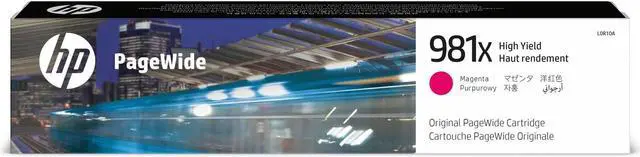 Alt view image 2 of 13 - HP 981X High Yield Magenta Original PageWide Cartridge L0R10A