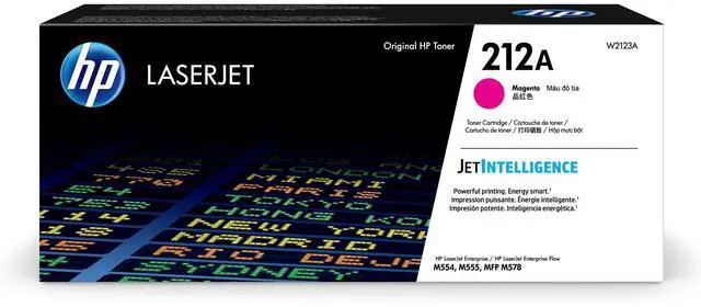 Alt view image 3 of 20 - HP 212A Magenta Original LaserJet Toner Cartridge, ~4,500 pages, W2123A