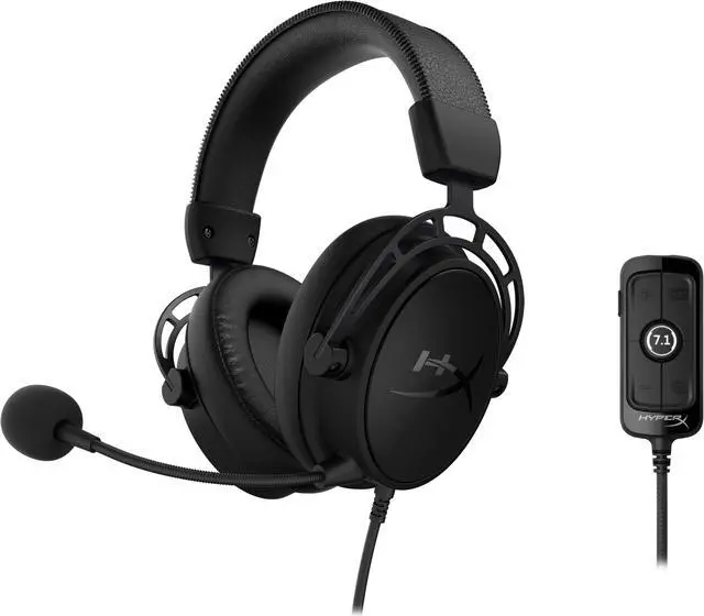 Alt view image 10 of 10 - HyperX Cloud Alpha S - Gaming Headset (Black)