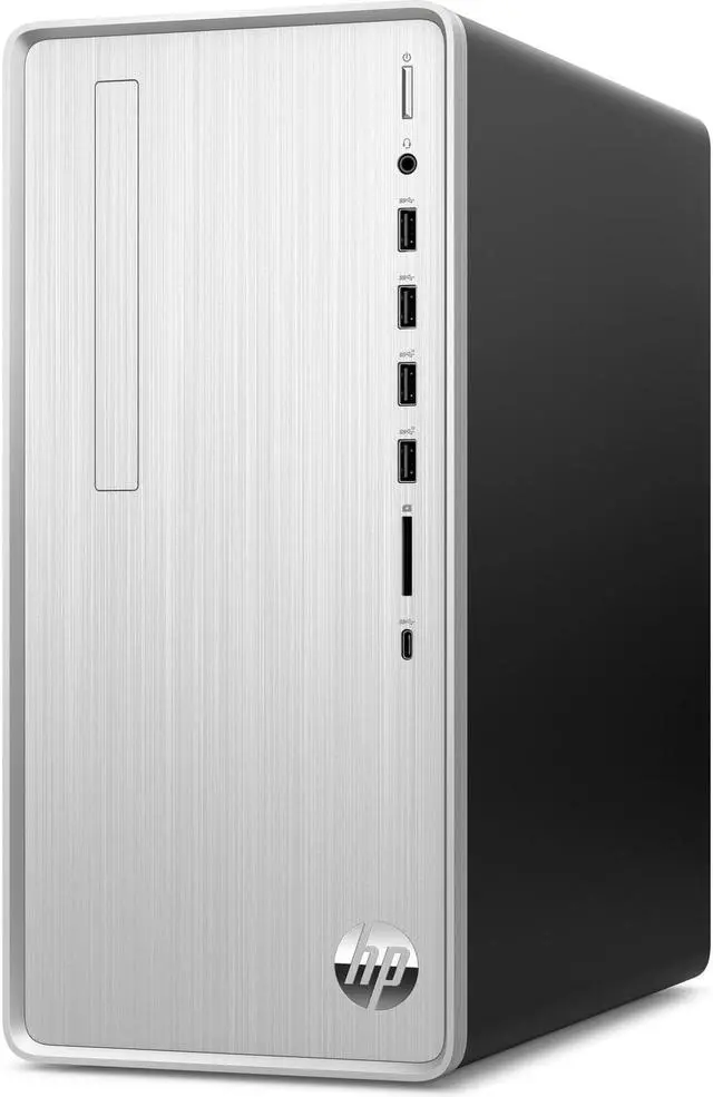 Alt view image 5 of 7 - HP Pavilion Desktop TP01-2155m PC Computer 8GB RAM 1TB HDD + 256GB SSD Ryzen 3 DVD-RW Burner