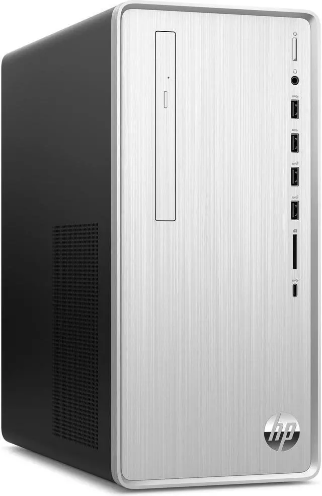 Alt view image 6 of 7 - HP Pavilion Desktop TP01-2155m PC Computer 8GB RAM 1TB HDD + 256GB SSD Ryzen 3 DVD-RW Burner