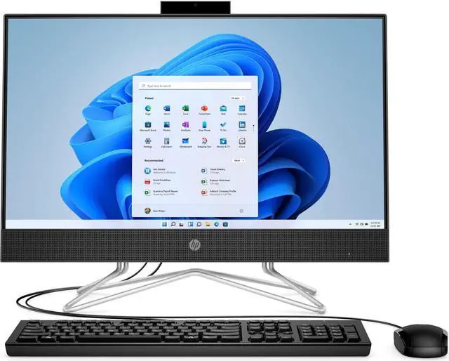 Alt view image 2 of 5 - HP All-in-One 24-df1036xt Desktop PC Computer 8GB RAM i5 11th Gen