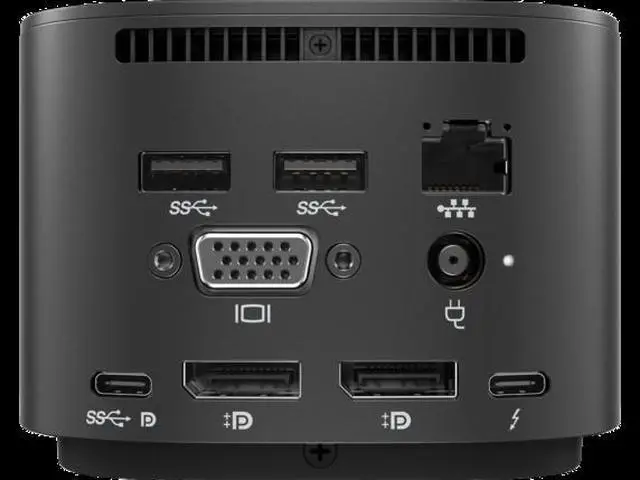 Alt view image 20 of 20 - HP Thunderbolt Dock G2 (120w) - for Notebook - 120 W - USB Type C - 5 x USB Ports - 3 x USB 3.0 - -