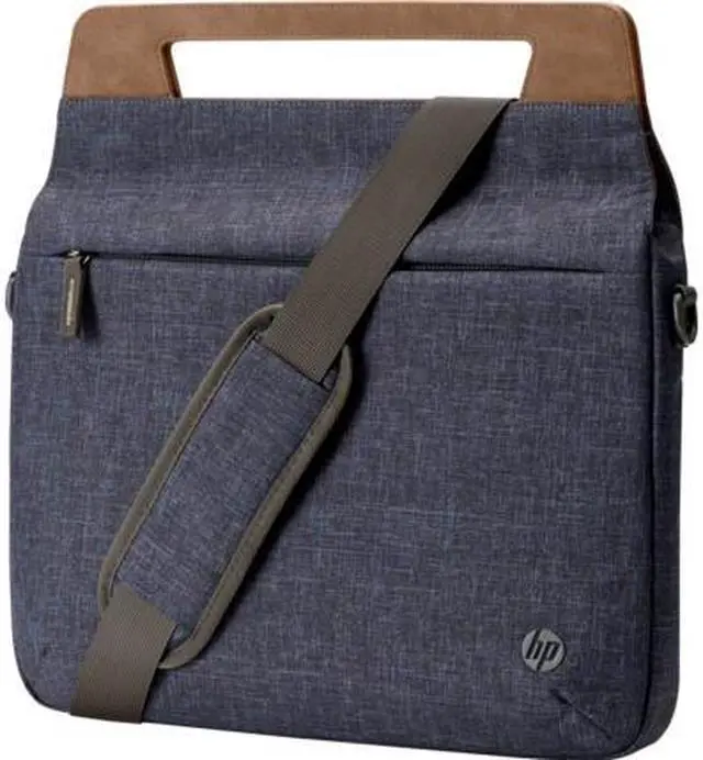 Alt view image 18 of 18 - HP PAV RECYCLED 14 NAVY BRIEF CASE CAN