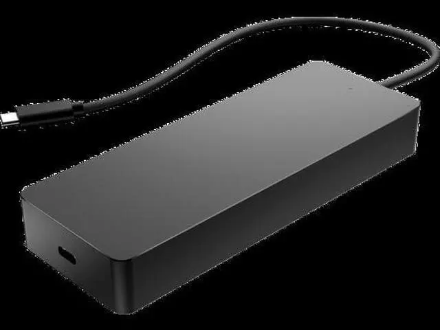 Alt view image 2 of 20 - HP Black 50H55UT Travel USB-C Multi Port Hub