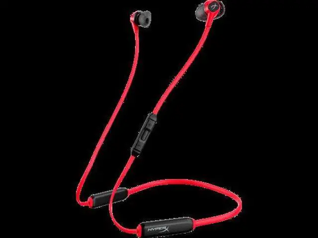 Alt view image 4 of 17 - HyperX Cloud Buds Wireless Headphones (Red-Black)