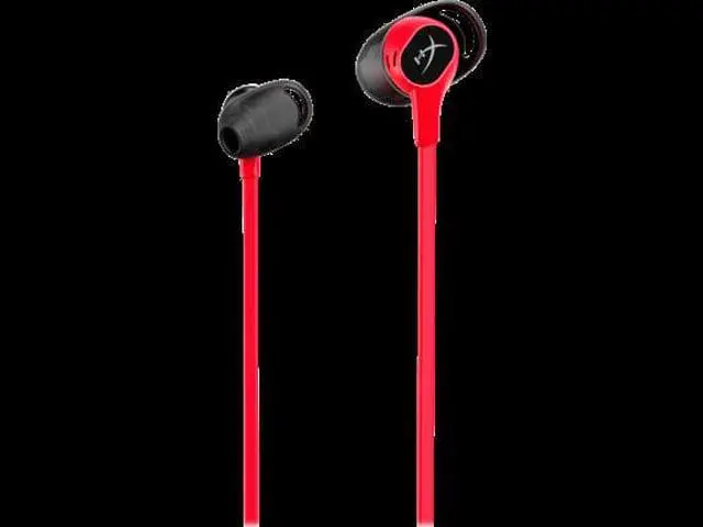 Alt view image 5 of 17 - HyperX Cloud Buds Wireless Headphones (Red-Black)