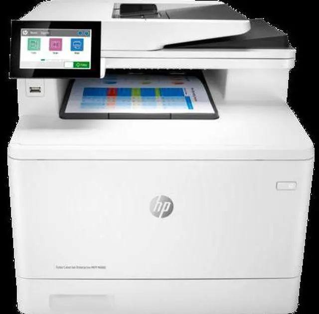 Alt view image 7 of 11 - HP LaserJet M480f Laser Multifunction Color Printer 3QA55A