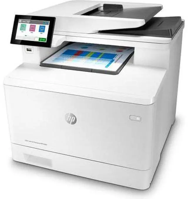 Alt view image 5 of 11 - HP LaserJet M480f Laser Multifunction Color Printer 3QA55A