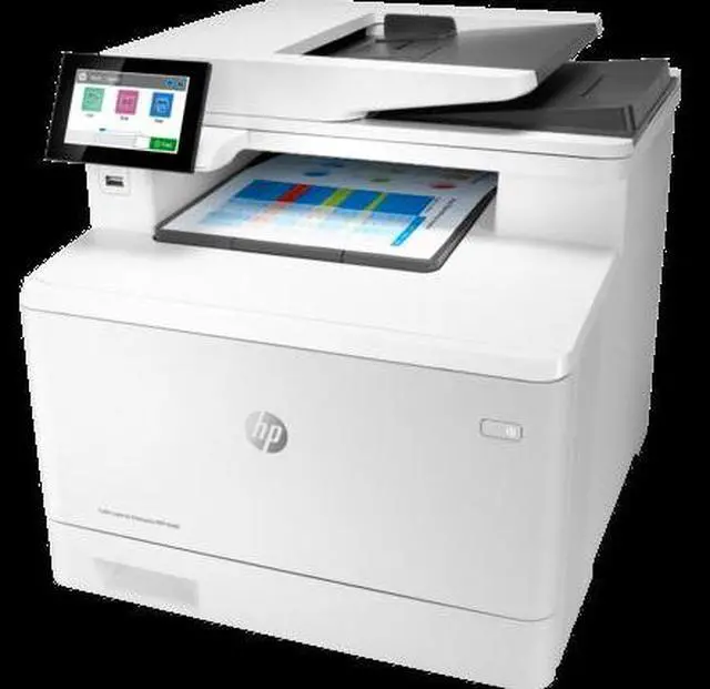 Alt view image 8 of 11 - HP LaserJet M480f Laser Multifunction Color Printer 3QA55A