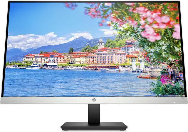 Alt view image 5 of 11 - HP - 27mq 27" IPS LED QHD Monitor (HDMI, VGA) - Silver  and  Black