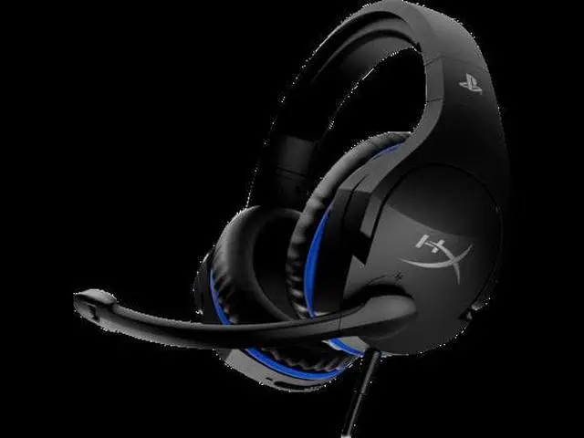 Alt view image 11 of 12 - HyperX Cloud Stinger - Gaming Headset, Official Licensed for PS4 and PS5, Lightweight, Rotating Ear Cups, Memory Foam, Comfort, Durability, Steel Sliders, Swivel-to-Mute Noise-Cancellation Mic