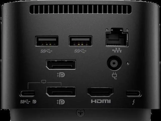 Alt view image 14 of 20 - HP Thunderbolt 120W G4 Dock