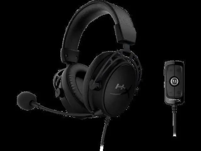 Alt view image 4 of 10 - HyperX Cloud Alpha S - Gaming Headset (Black)