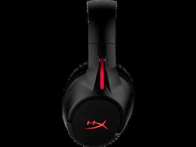 Alt view image 9 of 16 - HyperX Cloud Flight - Wireless Gaming Headset (Black-Red)