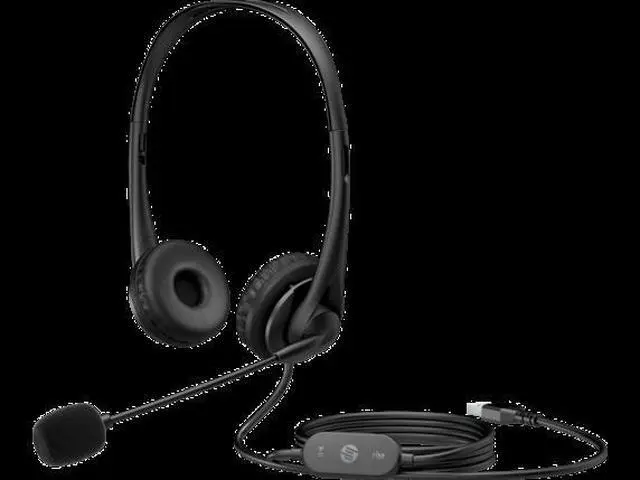 Alt view image 19 of 20 - HP Stereo USB Headset G2 428K6UT