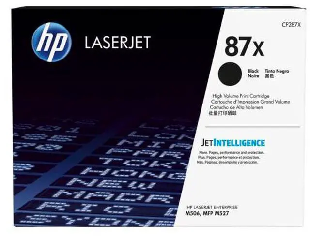Main image of HP 87X High Yield Black Original LaserJet Toner Cartridge, ~18,000 pages,