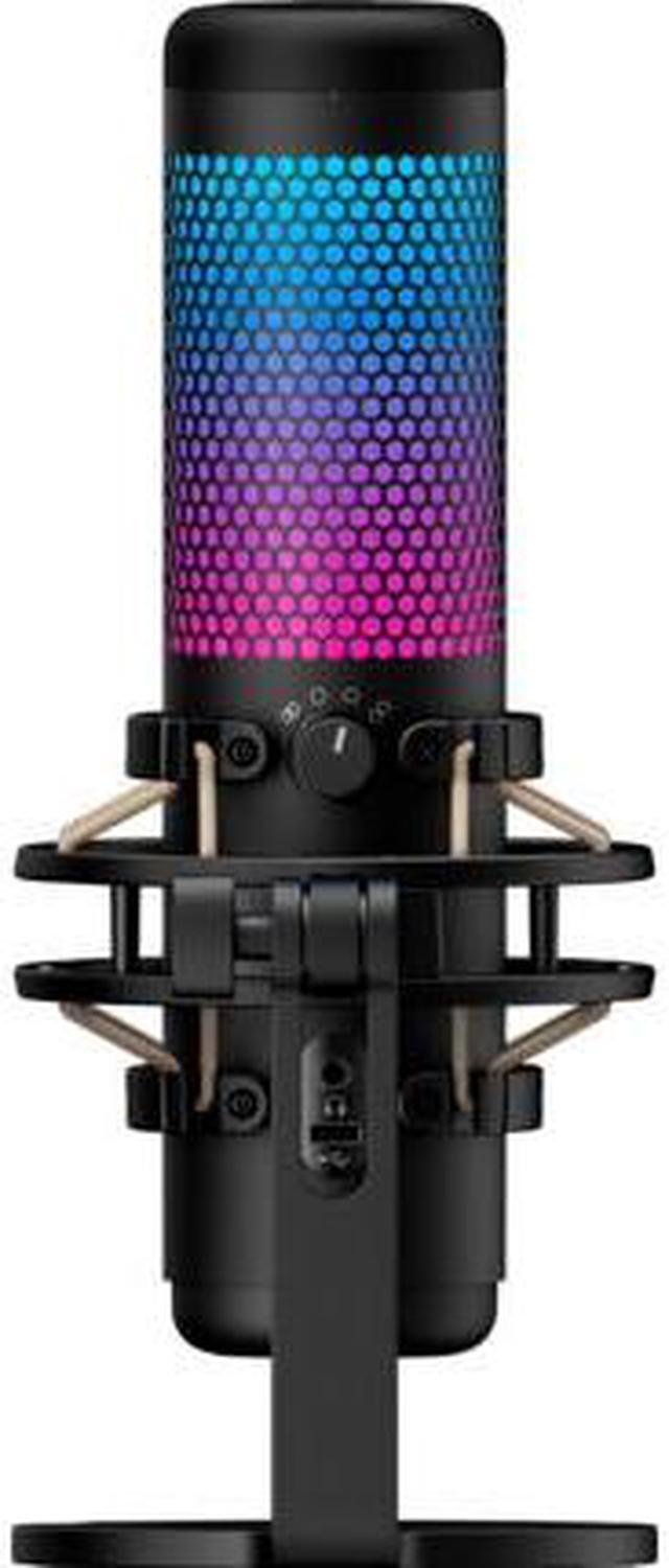 Alt view image 11 of 12 - HyperX QuadCast S - USB Microphone (Black-Grey) - RGB Lighting