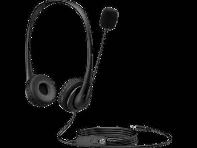 Alt view image 14 of 15 - HP Stereo 3.5mm Headset G2 428K7UT