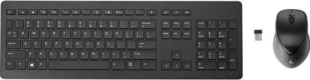 Alt view image 2 of 6 - HP Wireless Rechargeable 950MK Mouse and Keyboard