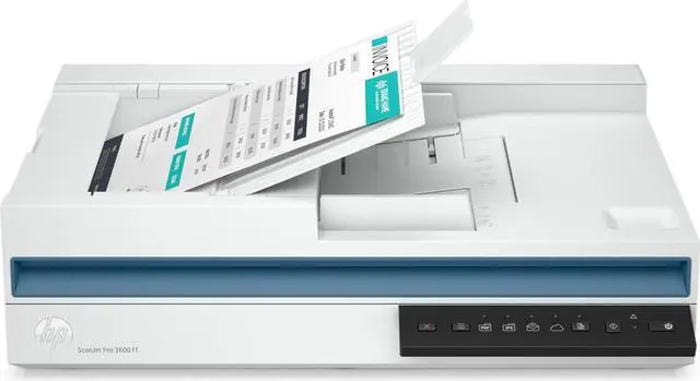 Alt view image 11 of 11 - HP ScanJet Pro 3600 f1 20G06A#BGJ 24-bit (external), 48-bit (internal) USB 3.0 Interface Flatbed Flatbed Scanner