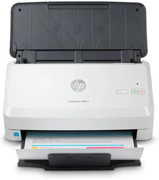 Alt view image 7 of 20 - HP ScanJet Pro 2000 s2 Sheetfed Scanner 600 dpi Optical 6FW06ABGJ