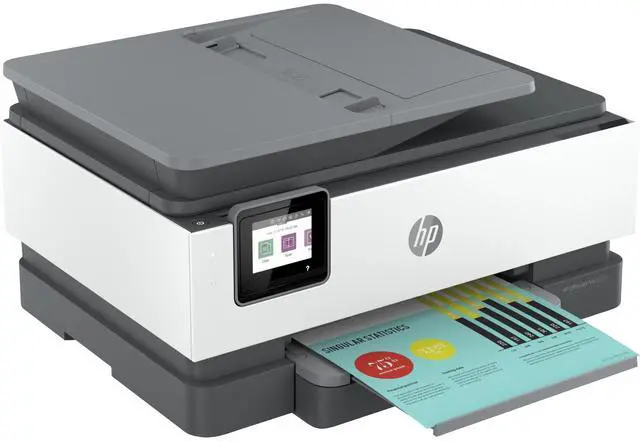 Alt view image 5 of 7 - HP OfficeJet 8035e Pro All-in-One Wireless Certified Refurbished Printer