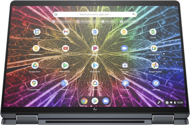 Alt view image 8 of 14 - HP Elite Dragonfly 13.5" Chromebook - WUXGA+ - 1920 x 1280 - Intel Core i3 12th Gen i3-1215U Hexa-core (6 Core) 1.20 GHz - 8 GB Total RAM - 8 GB On-board Memory - 128 GB SSD - Intel Chip - Chrome