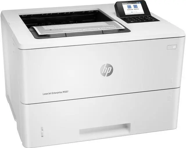 Alt view image 8 of 9 - HP LaserJet M507N 45 PPM 1200 DPI Printer 1PV86A