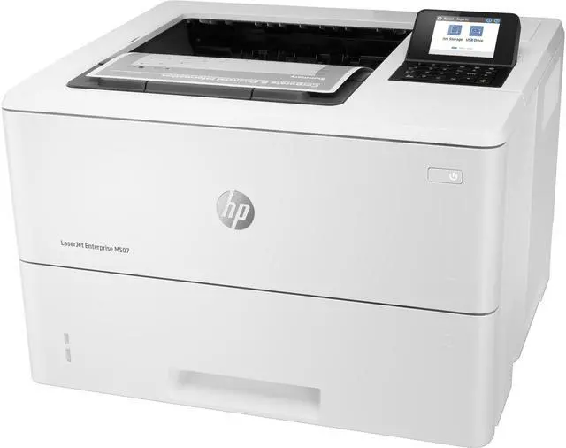 Alt view image 6 of 9 - HP LaserJet M507N 45 PPM 1200 DPI Printer 1PV86A