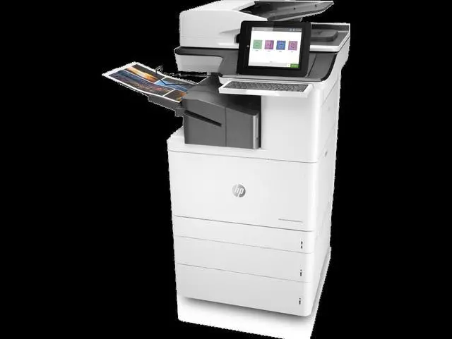 Alt view image 8 of 12 - HP Color LaserJet Enterprise Flow MFP M776zs MFP Up to 45 ppm 1200 x 1200 dpi Color Print Quality Color Wireless 802.11n/BLE Laser Printer